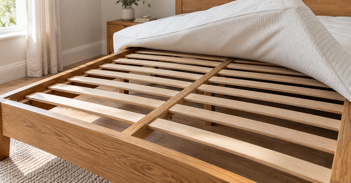 How Bed Frame Slats Affect Mattress Support and Airflow