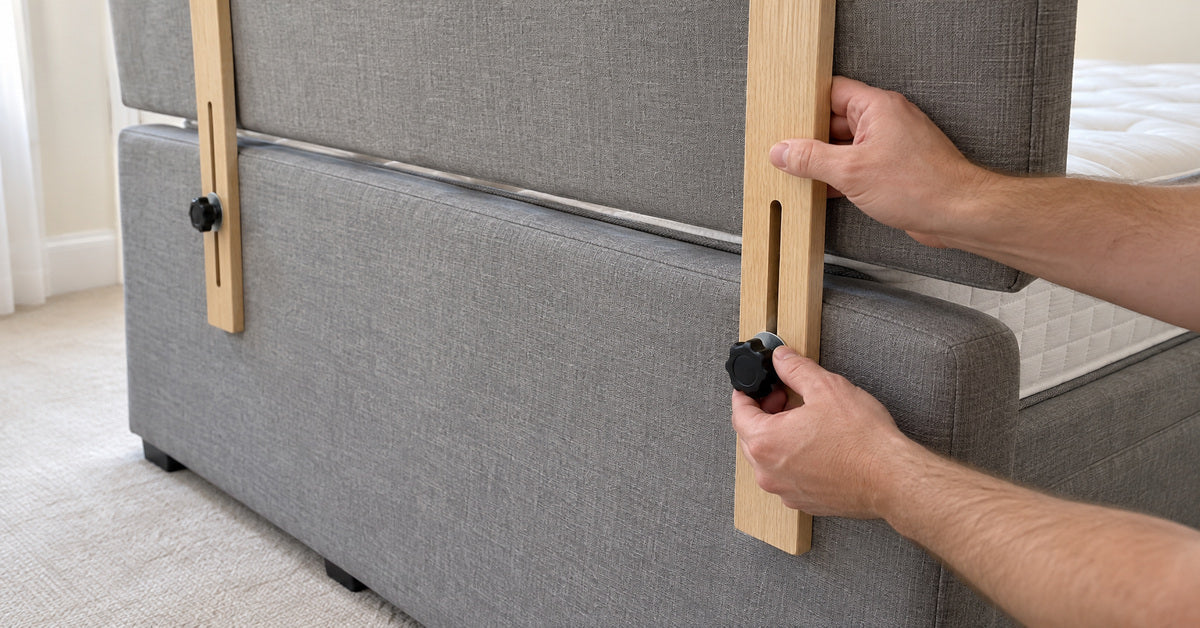 How to Fit a Standard Headboard to a Divan Base