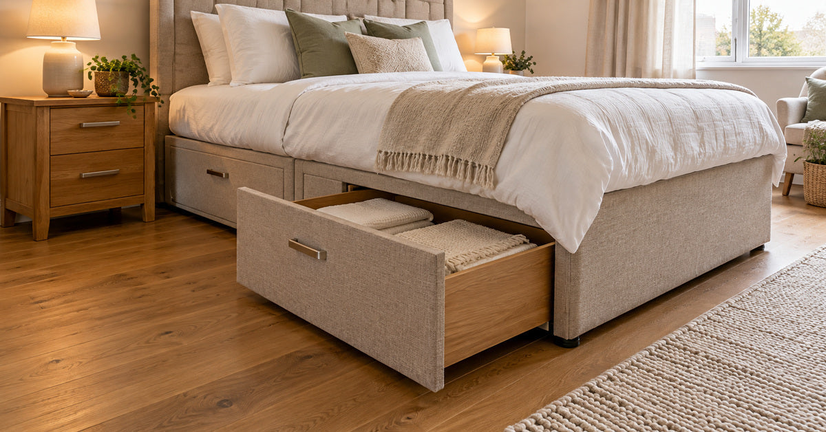Where Should Divan Bed Drawers Open?