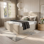 Bishopsgate Upholstered Bed Space-Saving Lift Storage