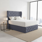 Buckingham Ottoman Divan Bed Space-Saving Upholstered Lift Storage