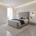 Keswick Ottoman Bed Upholstered Space-Saving Side or End Lift