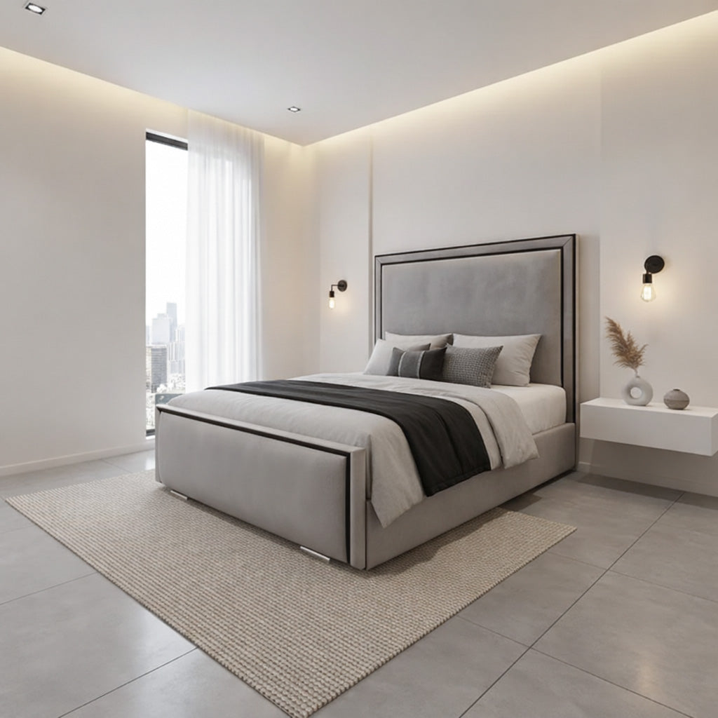 Keswick Ottoman Bed Upholstered Space-Saving Side or End Lift