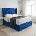 Norland Ottoman Divan Bed Space-Saving Upholstered Lift Storage
