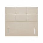 Elgar Headboard Floorstanding Upholstered Buttoned with Diamante Option