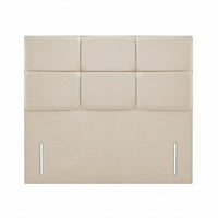 Elgar Headboard Floorstanding Upholstered Buttoned with Diamante Option