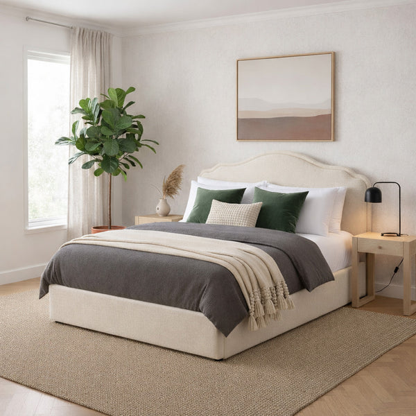 Tavistock Ottoman Bed Upholstered Space-Saving Lift Storage