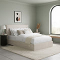 Pemberley Ottoman Bed Upholstered Space-Saving Lift Storage