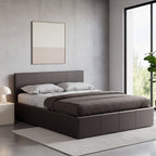Eldon Upholstered Ottoman Bed Space-Saving Side or End Lift