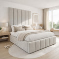 Wycliffe Ottoman Bed Upholstered Space-Saving End or Side Lift Storage