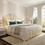 Dorset Upholstered Bed Space-Saving with Drawer Options
