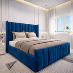Norfolk Upholstered Bed Space-Saving with Drawer Options