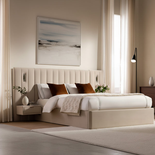 Radford Ottoman Bed Upholstered Space-Saving Side or End Lift