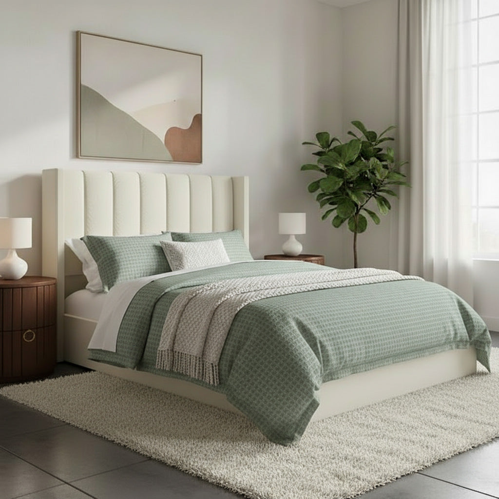 Cambridge Ottoman Bed Upholstered Space-Saving Side or End Lift