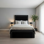 Ferndale Upholstered Bed Space-Saving with Drawers