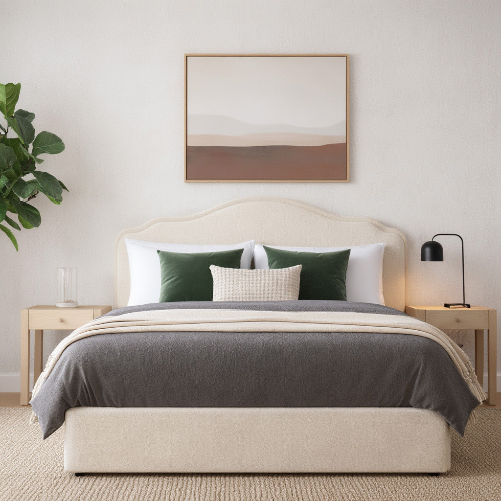Tavistock Ottoman Bed Upholstered Space-Saving Lift Storage