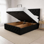 Ely Ottoman Divan Bed Space-Saving Lift Storage
