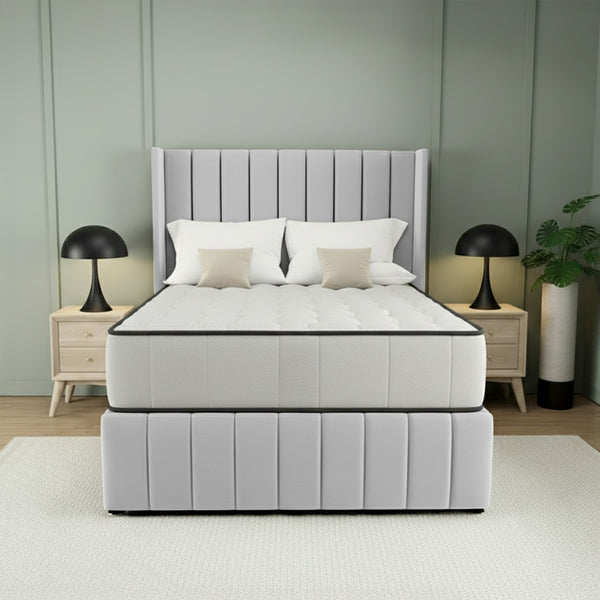 Sutherland Divan Bed with Mattress Space-Saving Storage Options
