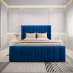 Norfolk Upholstered Bed Space-Saving with Drawer Options