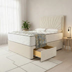 Victoria Divan Bed Space-Saving Base with Drawer Options