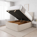 Langdon Ottoman Divan Bed Space-Saving Upholstered Lift Storage