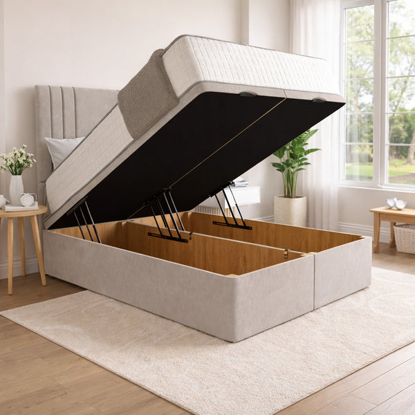 Barclay Ottoman Divan Bed Space-Saving with Side or End Lift Storage