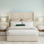 Bexley Upholstered Bed Space-Saving with Side or End Lift Storage