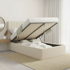 Sutton Ottoman Bed Upholstered Space-Saving Lift Storage