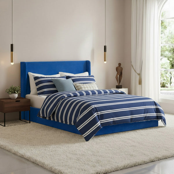 Langley Ottoman Bed Upholstered Space-Saving Side or End Lift
