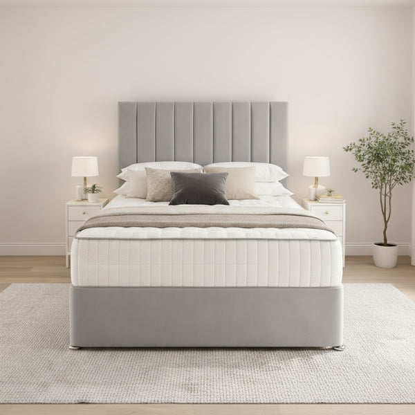 Emmeline Divan Bed with Mattress Space-Saving Drawers