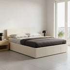 Meriden Ottoman Bed Upholstered Space-Saving Lift Storage