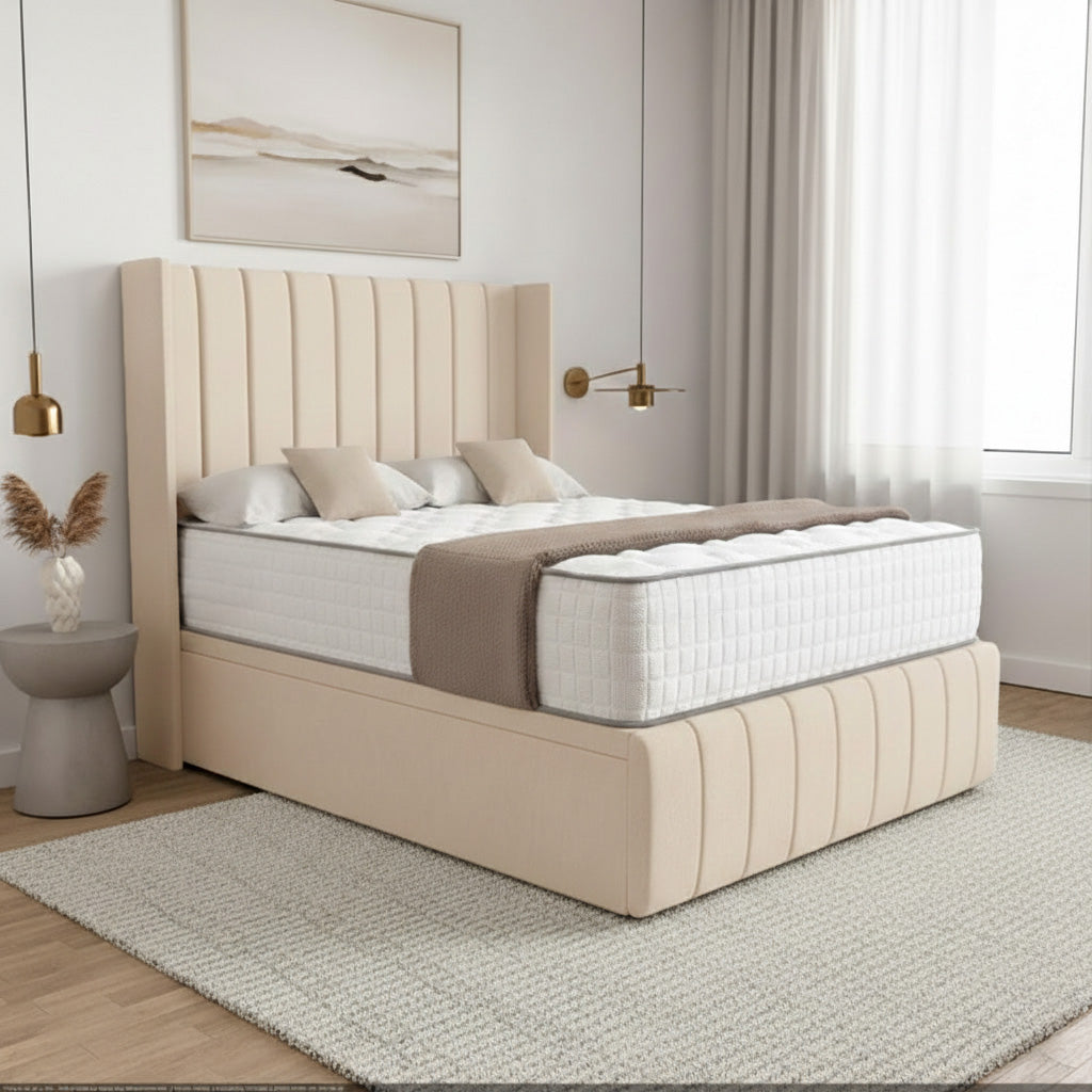 Chelsea Ottoman Divan Bed Space-Saving Side or End Lift Storage