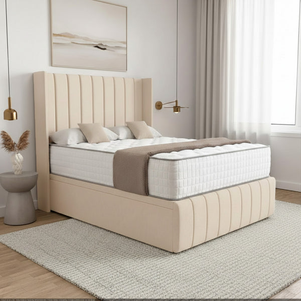 Chelsea Ottoman Divan Bed Space-Saving Side or End Lift Storage