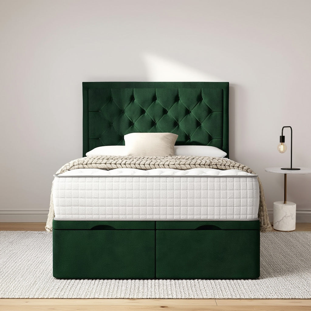Rowan Ottoman Divan Bed Space-Saving Side or End Lift
