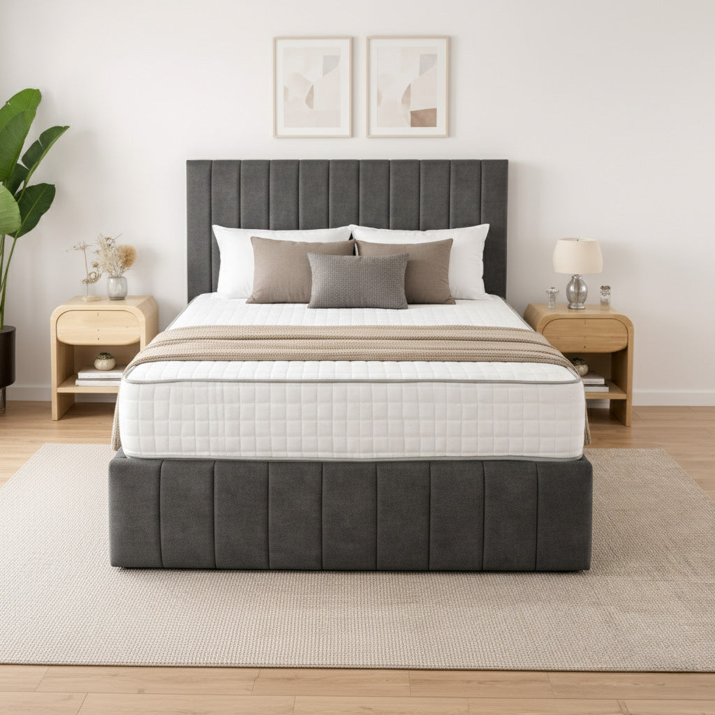 Rothwell Ottoman Divan Bed Space-Saving Side or End Lift Storage