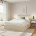 Stanton Ottoman Bed Upholstered Space-Saving Lift Storage