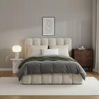 Regent Upholstered Bed Space-Saving with Lift Storage