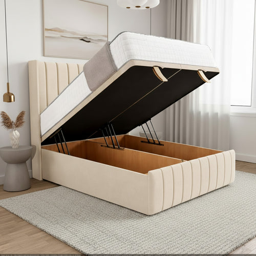 Chelsea Ottoman Divan Bed Space-Saving Side or End Lift Storage