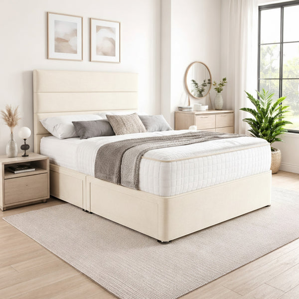 Heathfield Divan Bed Space-Saving Base with Drawer Options
