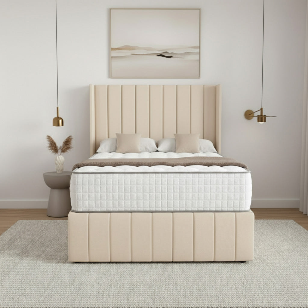 Chelsea Ottoman Divan Bed Space-Saving Side or End Lift Storage