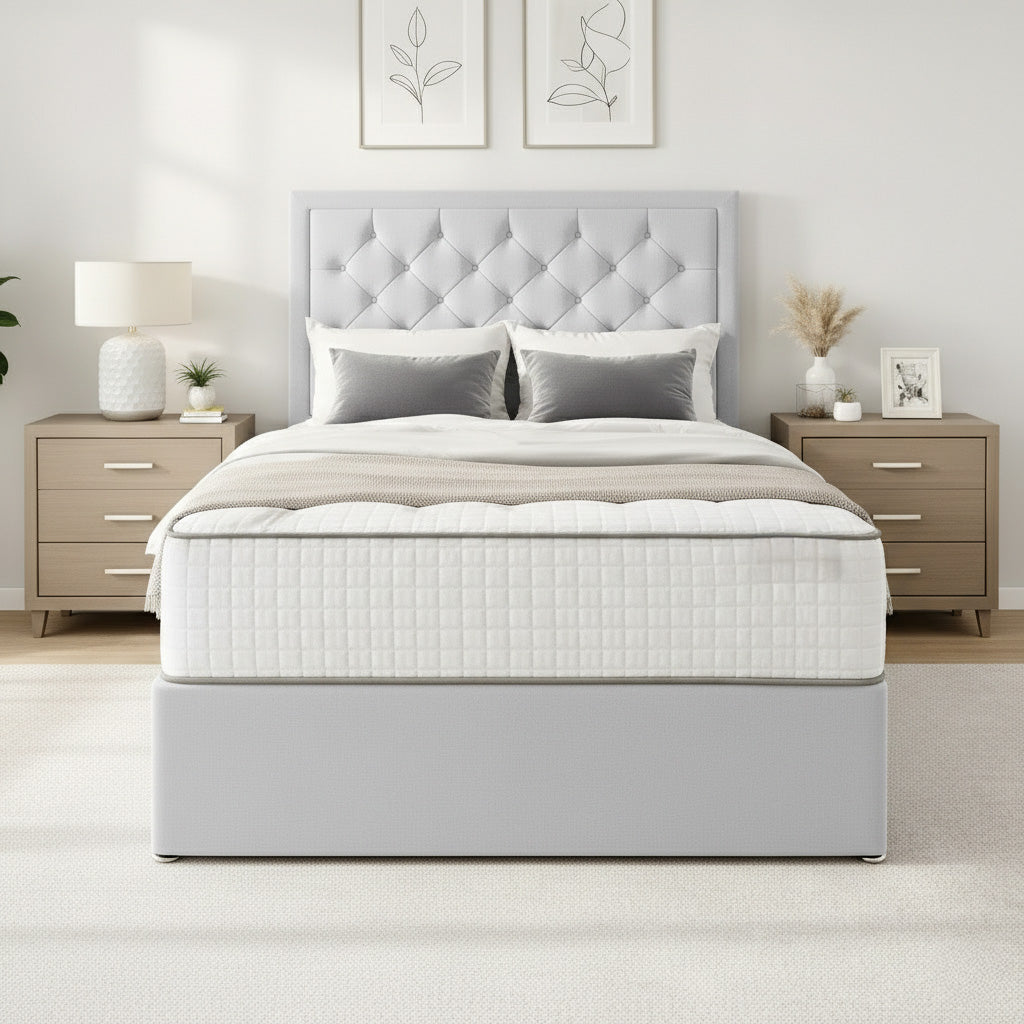 Clarence Divan Bed Space-Saving Base with Drawer Options