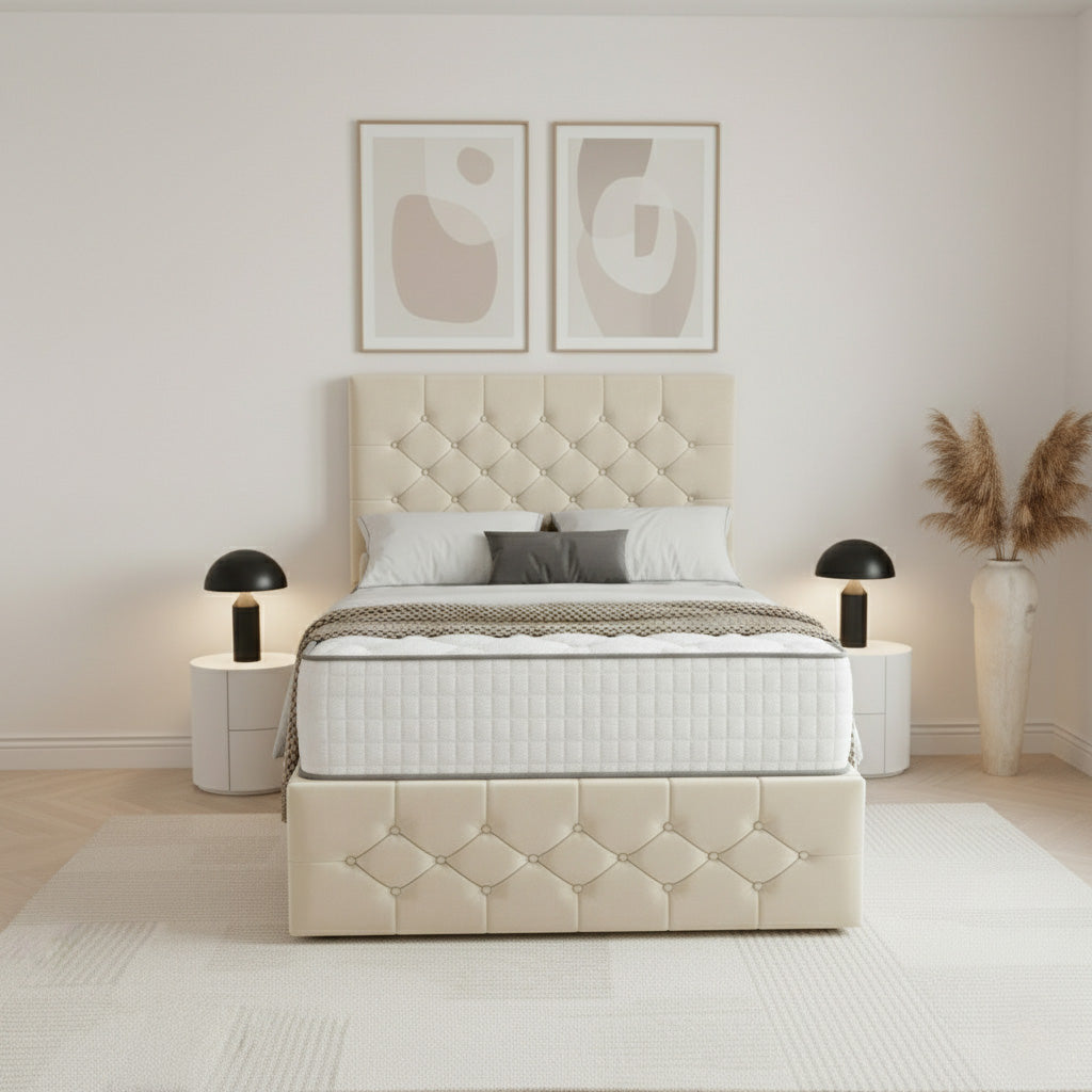Chartwell Ottoman Divan Bed Space-Saving Side or End Lift