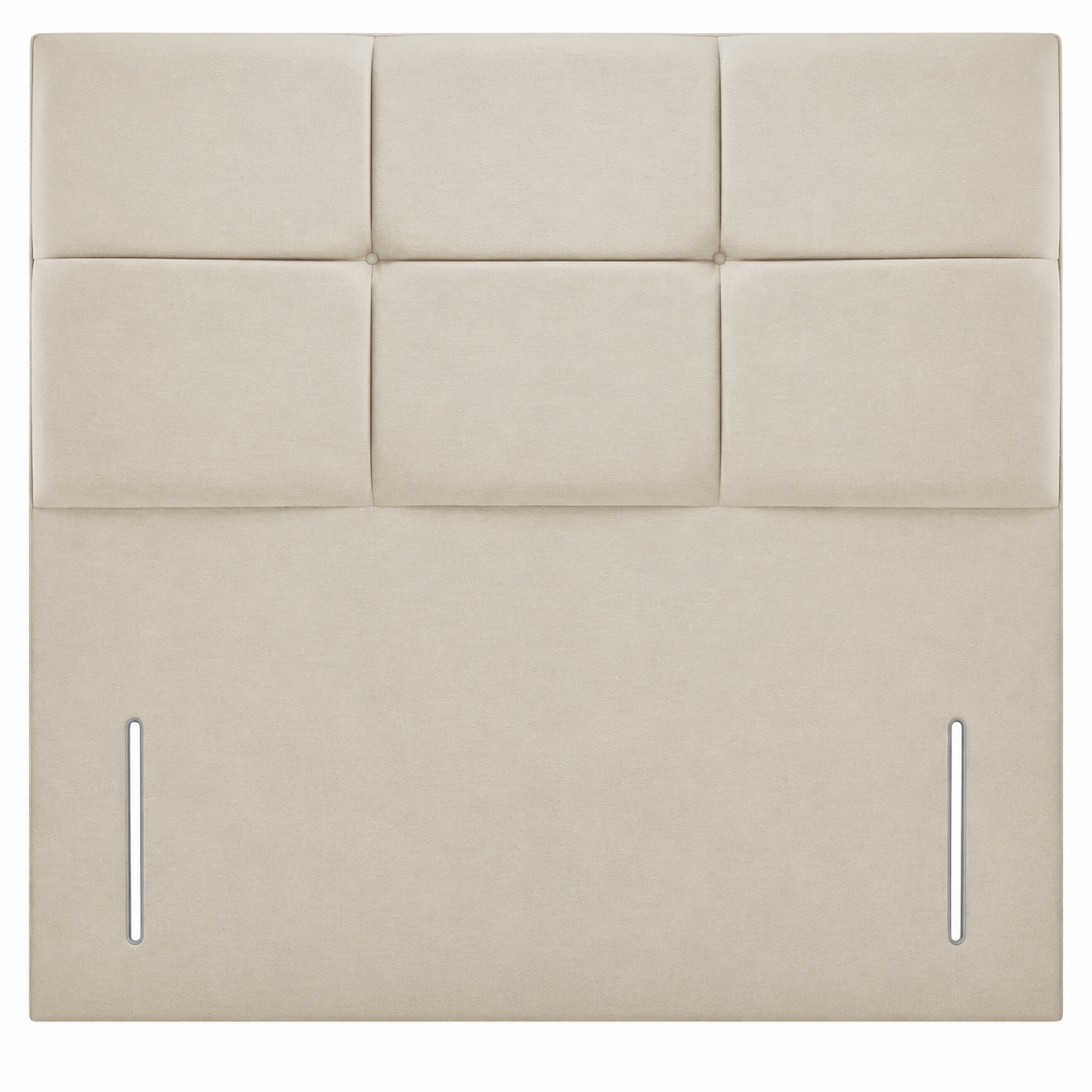 Elgar Headboard Floorstanding Upholstered Buttoned with Diamante Option