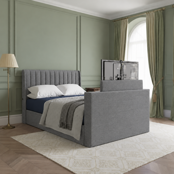 Marley Space-Saving TV Bed with Side or End Lift Storage