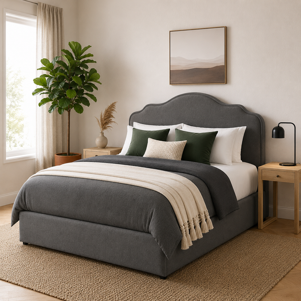 Tavistock Ottoman Bed Upholstered Space-Saving Lift Storage