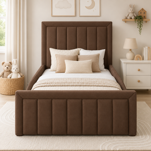 Brierley Kid Bed Space-Saving Side or End Lift Storage