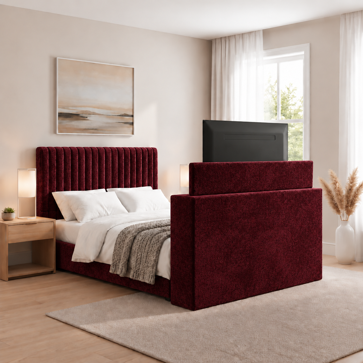 Burgandy Chenille