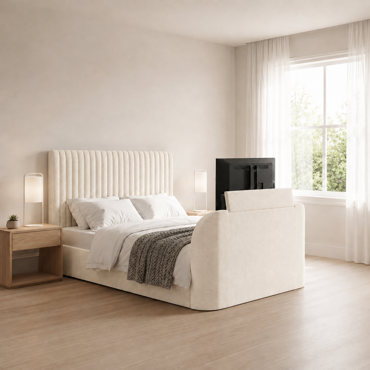 Cream Chenille
