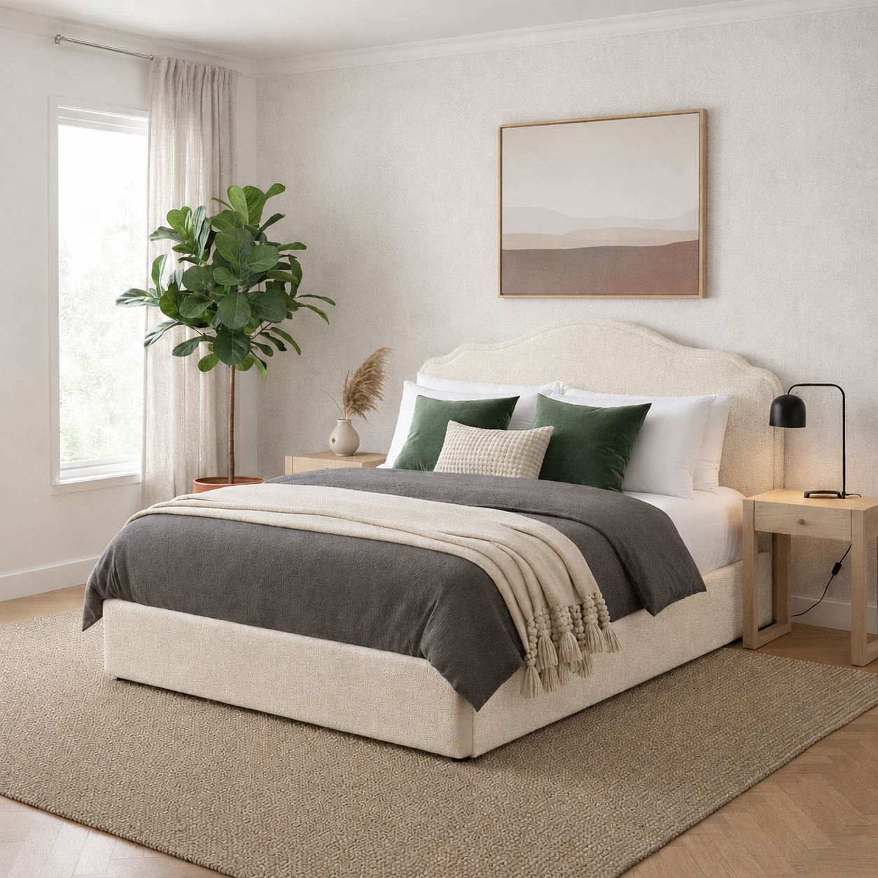 Cream Chenille