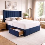 Hornsey Divan Bed Space-Saving Base with Drawer Options